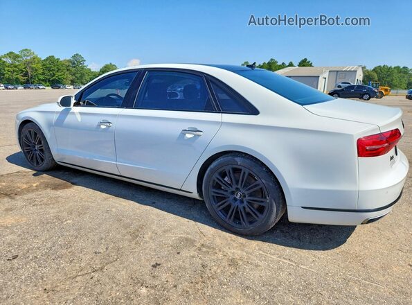 WAU34AFD2GN010783 2016 AUDI A8 White Trasero izquierdo