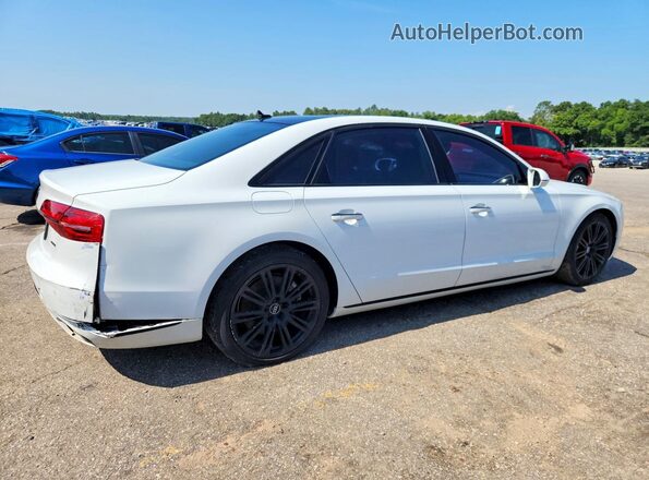 WAU34AFD2GN010783 2016 AUDI A8 White Trasero derecho