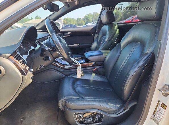 WAU34AFD2GN010783 2016 AUDI A8 White Vista interior delantera
