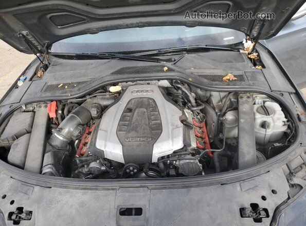 WAU34AFD4GN015130 2016 AUDI A8 Gray Widok wnętrza z tyłu