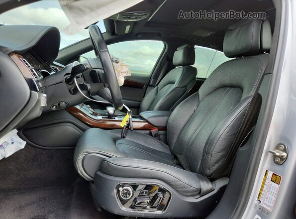 WAU34AFDXGN012300 2016 AUDI A8 Silver Vista interior delantera