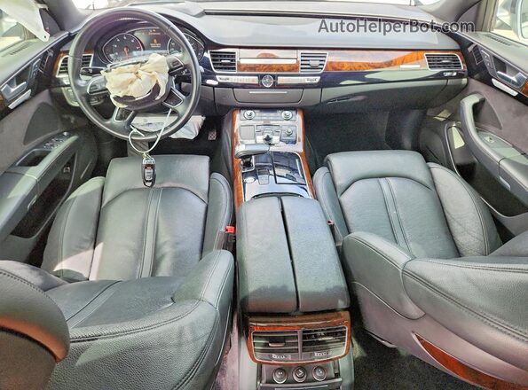 WAU34AFDXGN012300 2016 AUDI A8 Silver Vista del salpicadero