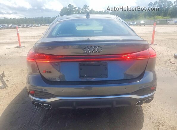 WAU35CFUXSN051065 2025 AUDI S5 Charcoal Вид ззаду