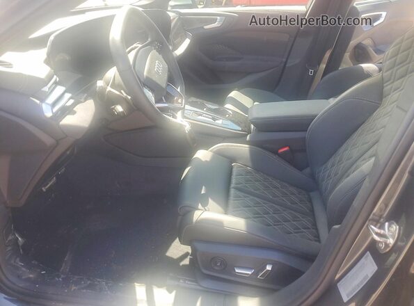 WAU35CFUXSN051065 2025 AUDI S5 Charcoal Вид салону спереду