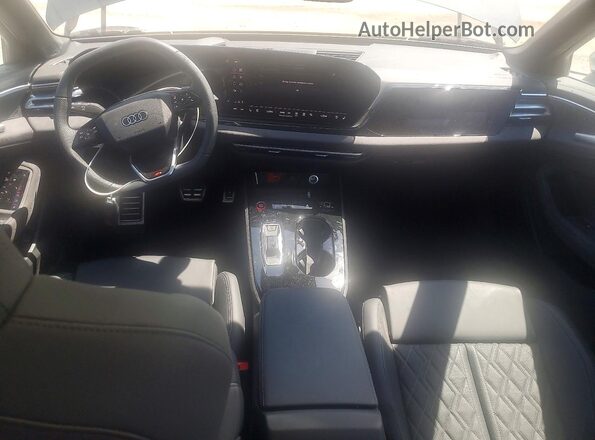WAU35CFUXSN051065 2025 AUDI S5 Charcoal Вид панелі приладів