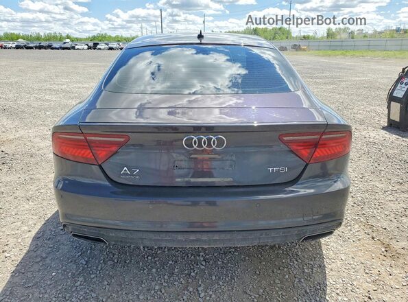 WAU3GAFC5GN019850 2016 AUDI A7 Gray Vista trasera