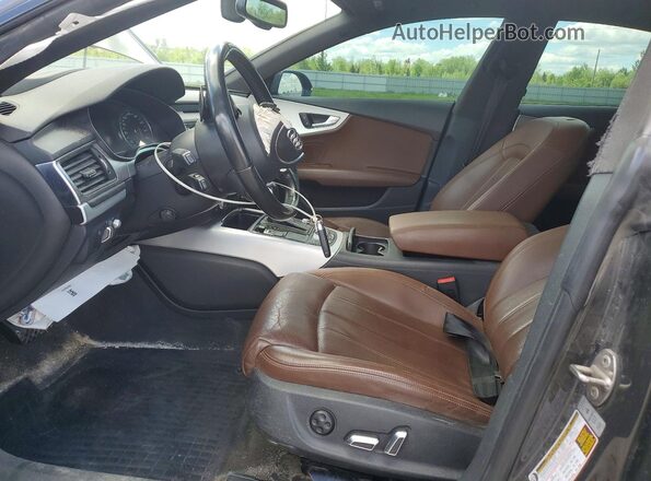 WAU3GAFC5GN019850 2016 AUDI A7 Gray Vista interior delantera
