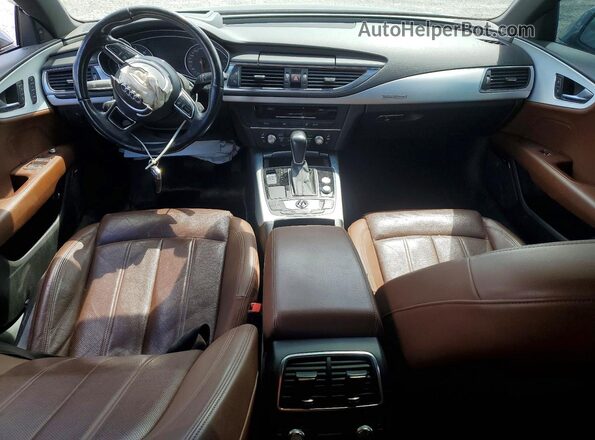 WAU3GAFC5GN019850 2016 AUDI A7 Gray Vista del salpicadero