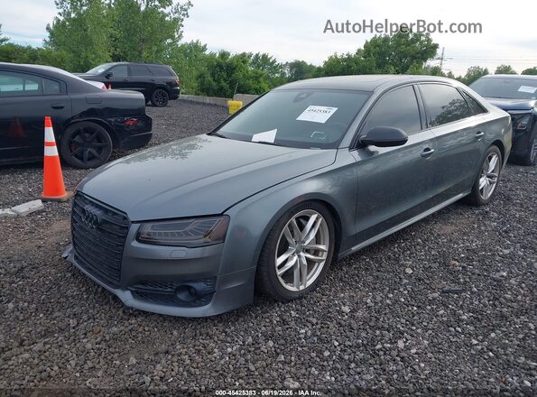 WAU43AFD4HN007859 2017 AUDI OTHER Gray წინა მარცხენა ხედი სამი მეოთხედიდან