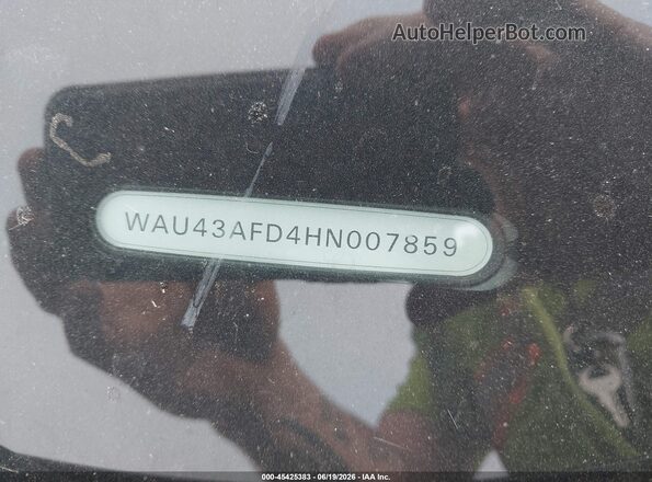 WAU43AFD4HN007859 2017 AUDI OTHER Gray 