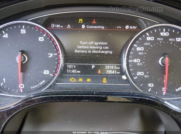 WAU43AFD7GN015792 2016 AUDI OTHER Белый Вид задних сидений