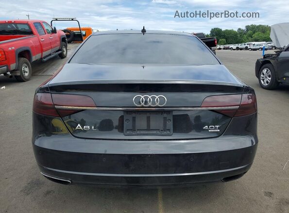 WAU43AFD8GN008141 2016 AUDI A8 Black Vista trasera