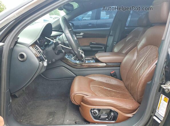 WAU43AFD8GN008141 2016 AUDI A8 Black Vista interior delantera