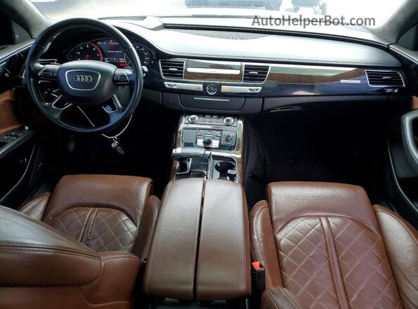 WAU43AFD8GN008141 2016 AUDI A8 Black Vista del salpicadero