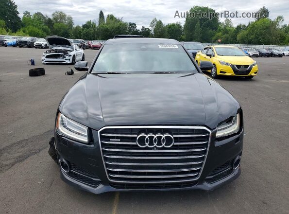 WAU43AFD8GN008141 2016 AUDI A8 Black Vista frontal