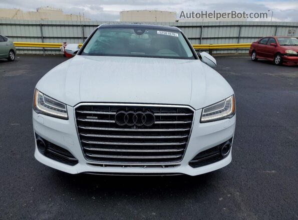 WAU43AFD9GN011940 2016 AUDI A8 White Vista frontal