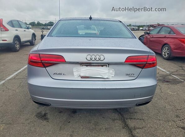WAU44AFD0JN000149 2018 AUDI A8 Silver 