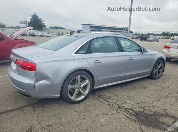 WAU44AFD0JN000149 2018 AUDI A8 Silver 