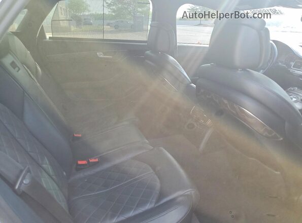 WAU44AFD6HN017127 2017 AUDI A8 White Widok tylnych siedzeń