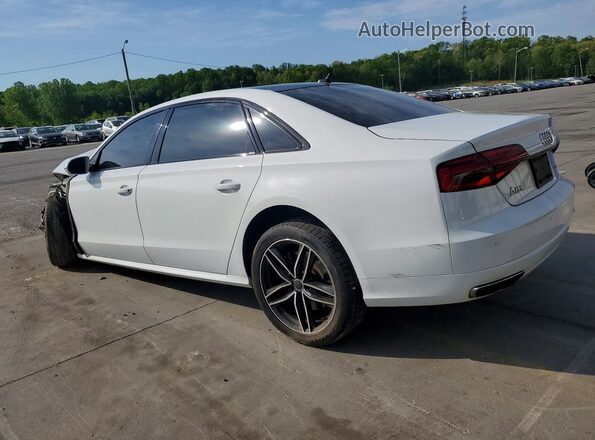 WAU44AFD6HN017127 2017 AUDI A8 White Tył lewy