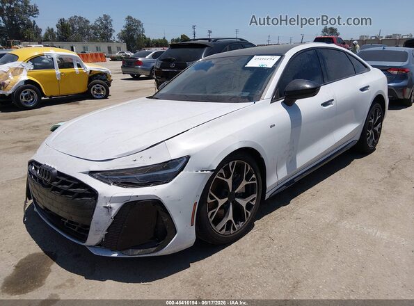 WAU55CFN0TN024184 2026 AUDI A6 Белый Передняя левая четверть