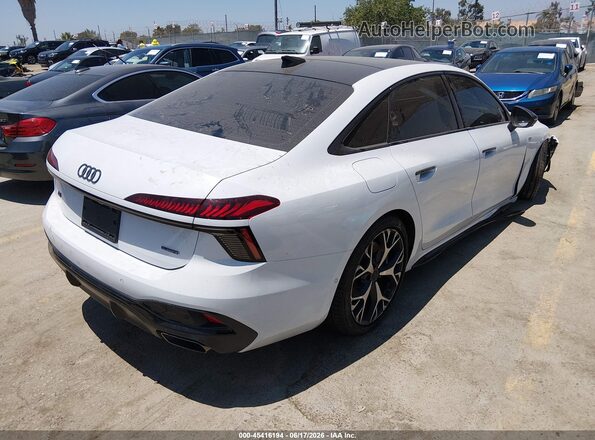 WAU55CFN0TN024184 2026 AUDI A6 Белый Задняя правая четверть