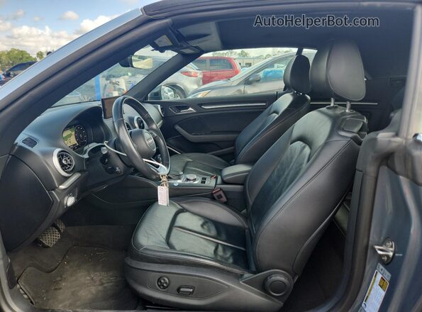 WAU5ULFF3J1083472 2018 AUDI A3 Gray Սալոնի դիմացի տեսք