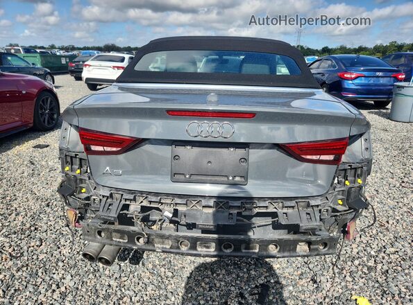 WAU5ULFF3J1083472 2018 AUDI A3 Gray Հետևի տեսք