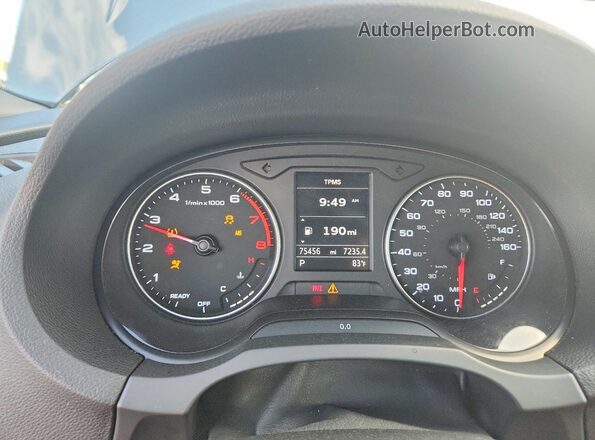 WAU67LFF8G1114350 2016 AUDI A3 Gray 