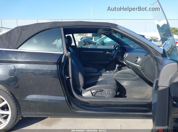 WAU67LFF9G1003242 2016 AUDI A3 Black Front interior view