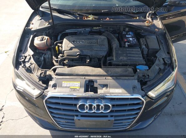 WAU67LFF9G1003242 2016 AUDI A3 Black Rear view