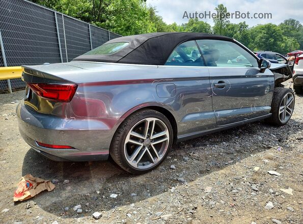 WAU6ULFF3H1032133 2017 AUDI A3 Gray Задня права чверть