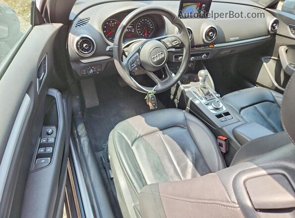 WAU6ULFF3H1032133 2017 AUDI A3 Gray Вид панелі приладів