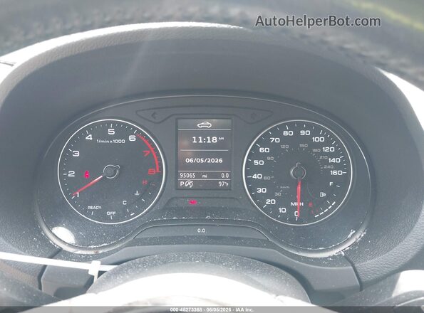 WAU78LFF6H1020664 2017 AUDI A3 Серый Вид задних сидений