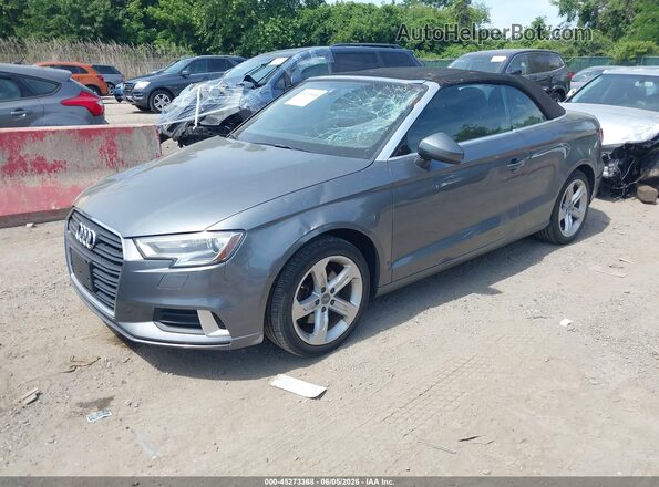 WAU78LFF6H1020664 2017 AUDI A3 Серый Передняя левая четверть