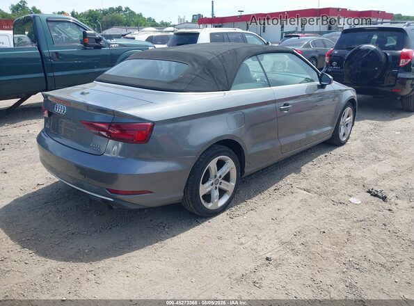 WAU78LFF6H1020664 2017 AUDI A3 Серый Задняя правая четверть