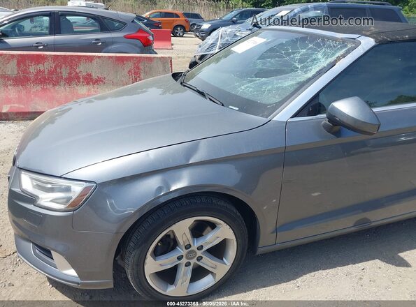 WAU78LFF6H1020664 2017 AUDI A3 Серый Вид спереди