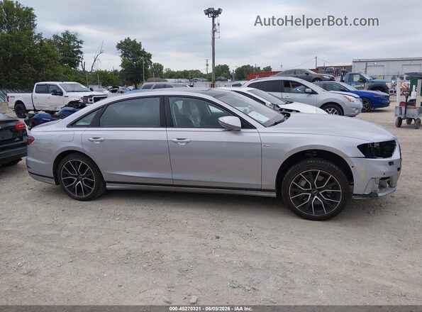 WAU8DAF80MN012357 2021 AUDI OTHER Silver Սալոնի հետևի տեսք