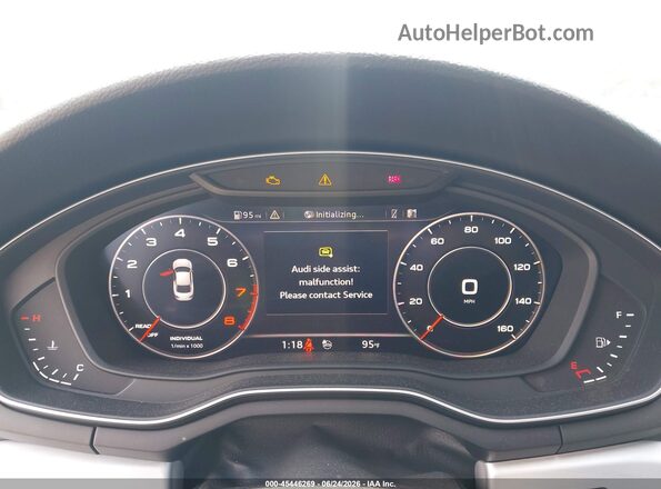 WAU8NAF5XJA049910 2018 AUDI A5 Black Vista de los asientos traseros