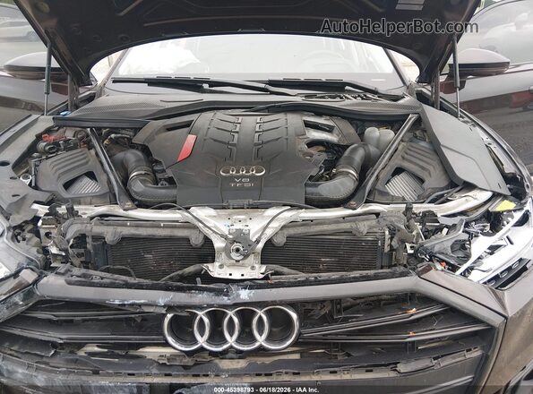 WAU8SAF84LN007005 2020 AUDI S8 Maroon Widok z tyłu