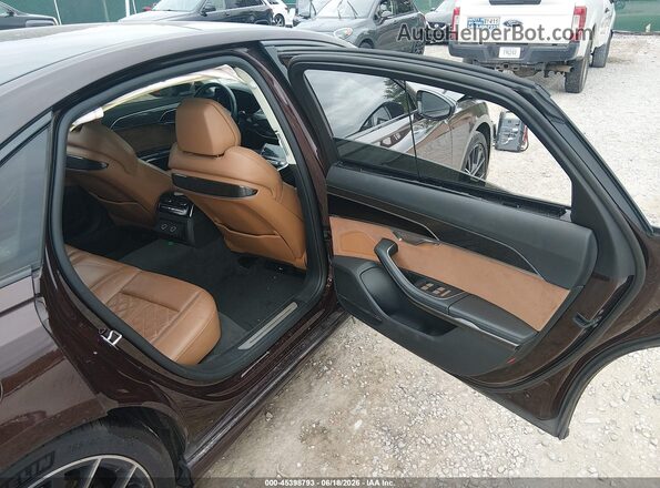 WAU8SAF84LN007005 2020 AUDI S8 Maroon Widok naklejki z numerem VIN