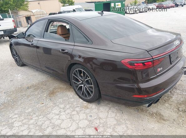 WAU8SAF84LN007005 2020 AUDI S8 Maroon Tył lewy