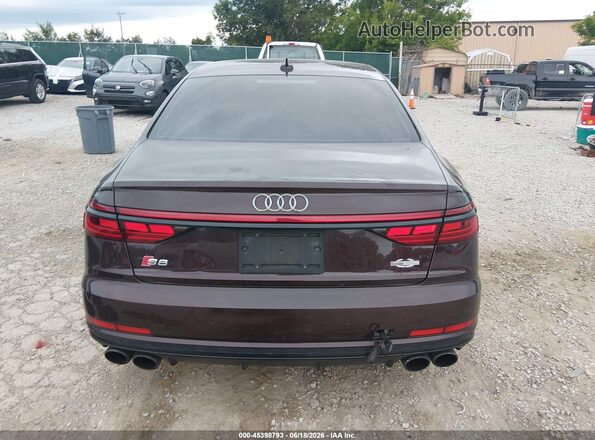 WAU8SAF84LN007005 2020 AUDI S8 Maroon 