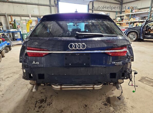 WAU92BF24RN052959 2024 AUDI A6 Blue Вид ззаду