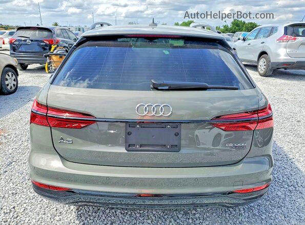 WAU92BF29RN029760 2024 AUDI A6 Зеленый Вид сзади