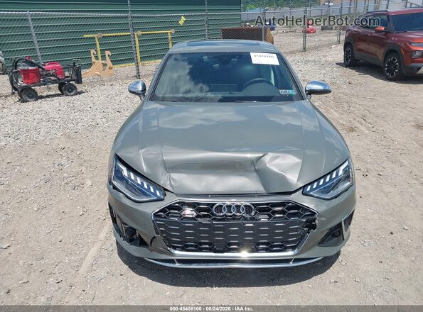 WAUA4AF49PA013985 2023 AUDI S4 Gray უკანა სალონის ხედი