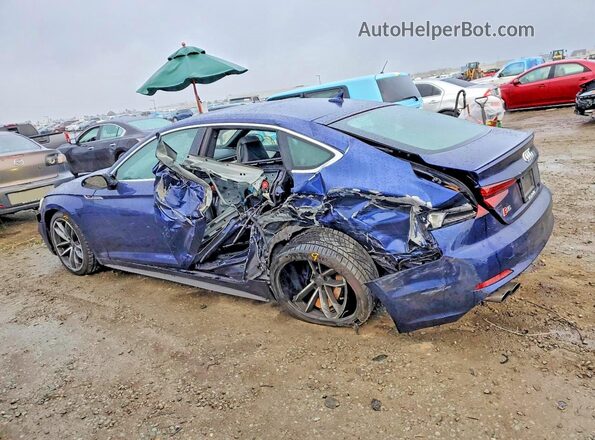 WAUA4CF50KA003553 2019 AUDI S5 Blue უკანა მარცხენა