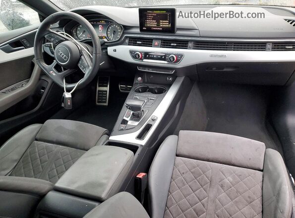 WAUA4CF50KA003553 2019 AUDI S5 Blue წინა პანელის ხედი