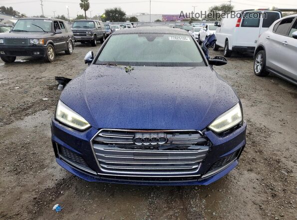 WAUA4CF50KA003553 2019 AUDI S5 Blue წინა ხედი
