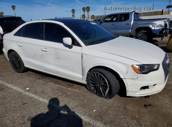 WAUA7GFFXG1040205 2016 AUDI A3 Белый Передняя правая четверть